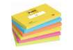 Immagine di Foglietti riposizionabili Post-it® Notes Energy 76x127 mm neon assortiti conf. 6 blocchetti da 100 f