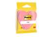 Immagine di Foglietti riposizionabili colorati Post-it® Notes cubo sagomato cuore 225 ff - 2007H