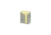 Immagine di Foglietti Post-it® Notes Giallo 76x127mm carta riciclata torre da 16 blocchetti da 100 ff - 655-1T
