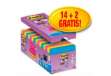 Immagine di Foglietti Post-it® Super Sticky Z-notes assortiti conf. 14 blocchetti + 2 gratis da 100 ff - R330-SS