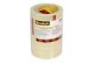 Immagine di Nastro adesivo Scotch® 550 19 mm x 66 m trasparente torre da 8 rotoli - 550-1966