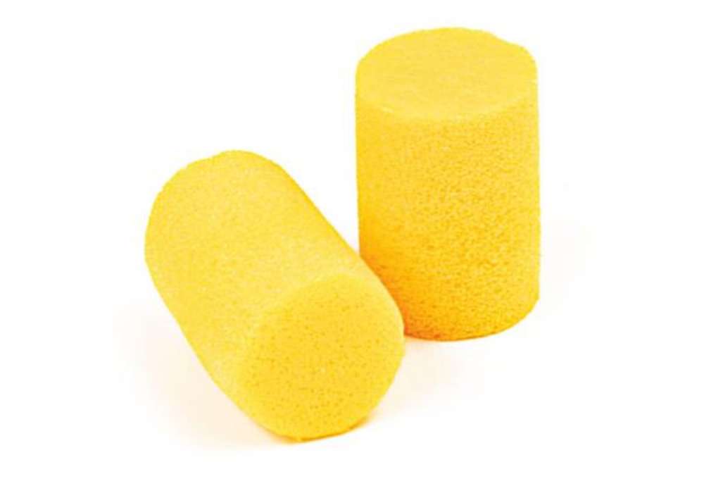 Immagine di Inserti auricolari 3M affusolati E-A-R™ Classic giallo conf. da 200 paia - PB-01-000