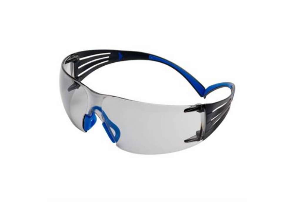Immagine di Occhiali di protezione 3M SecureFit™ 400 Scotchgard™ montatura blu/grigio SF407SGAF-BLU