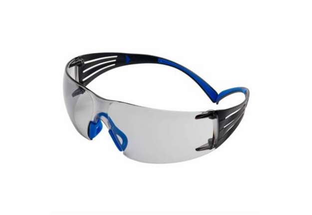 Immagine di Occhiali di protezione 3M SecureFit™ 400 Scotchgard™ montatura blu/grigio SF407SGAF-BLU