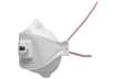Immagine di Respiratore monouso 3M Aura 9332+ 3M con filtro a bassa resistenza FFP3 Conf. 10 pezzi - 7100140880