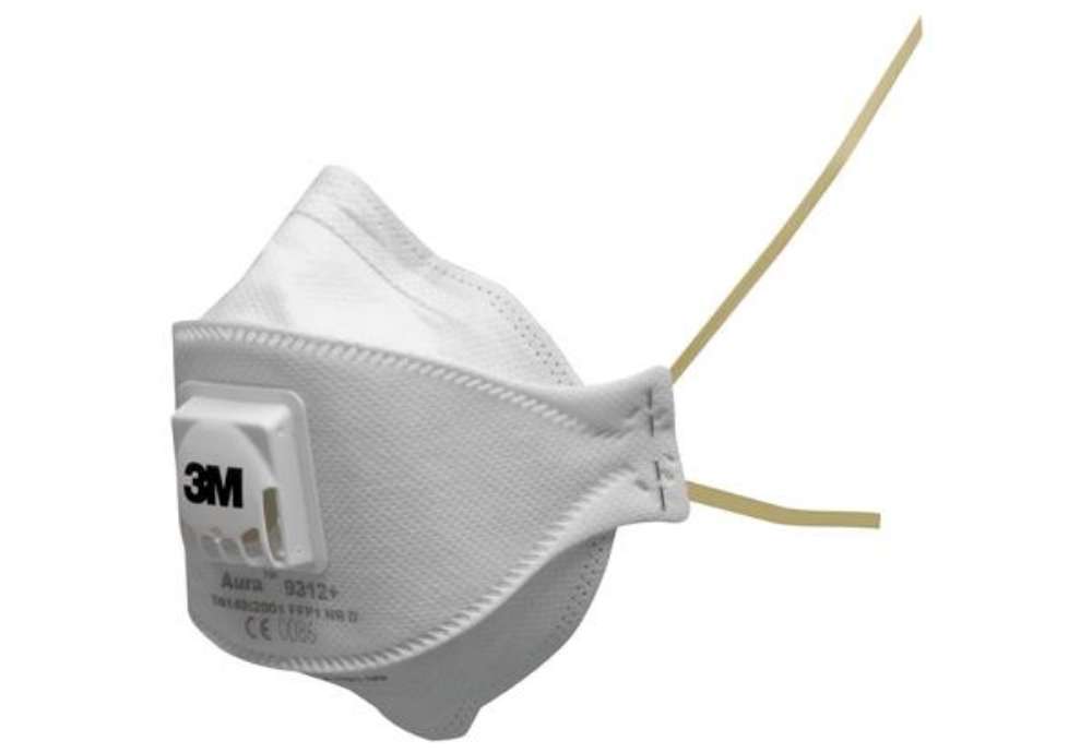 Immagine di Respiratore monouso 3M Aura™ FFP1 con valvola Conf. 10 pezzi - 7100140910