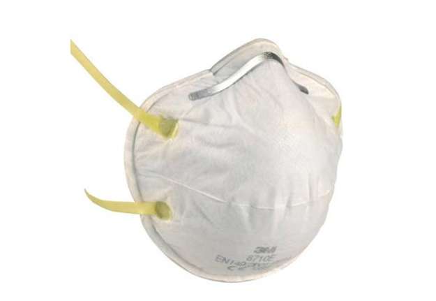 Immagine di Respiratore per carteggiatura a mano 3M serie 8000 Classic FFP1 senza valvola Conf. 20 pezzi - 71001