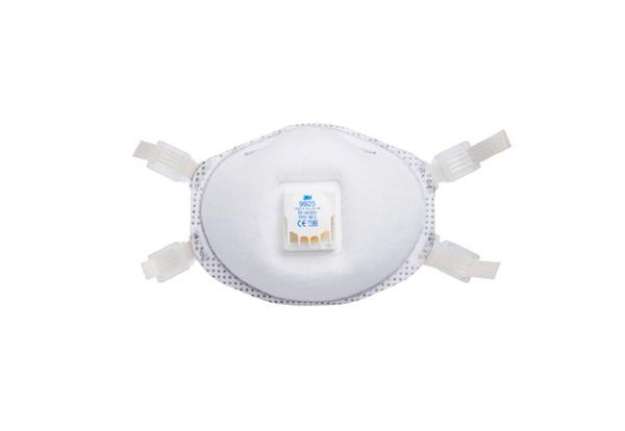 Immagine di Respiratore monouso per saldatura 3M FFP2 con valvola Conf. 10 pezzi - 9925