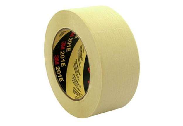 Immagine di Nastro per mascheratura 3M in carta crespata beige 18 mm x 50 m 201E 18X50
