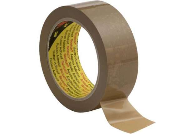 Immagine di Nastro da imballo Scotch® in PVC lucido 50 mm. x 66 m. marrone conf. da 6 pezzi - 6890 AV