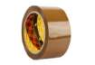 Immagine di Nastro da imballo Scotch® 309 in acrilico a rumorosità ridotta 50 mm x 66 m marrone  conf. da 6 pezz