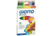 Immagine di Matite colorate GIOTTO Mega assortiti  astuccio da 12 - F225600