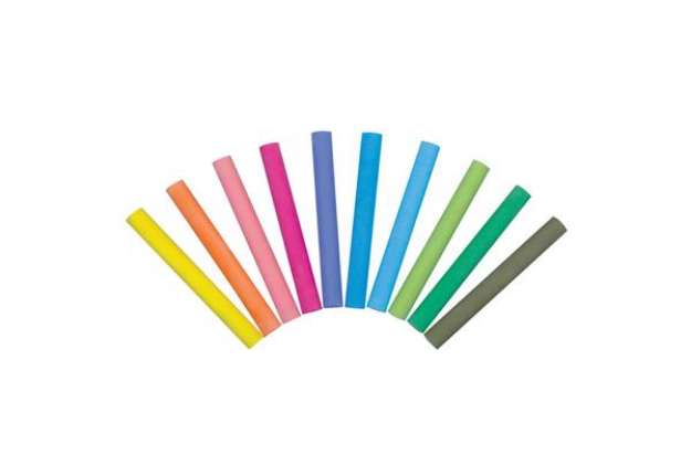 Immagine di Gessetti GIOTTO Robercolor assortiti  astuccio da 100 - F539000