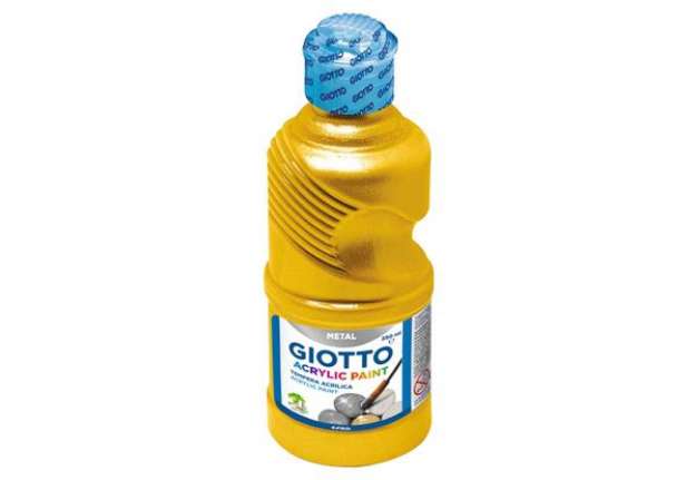 Immagine di Tempere a base acrilica GIOTTO Acrylic Paint flacone 250 ml oro F53380000