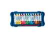 Immagine di Tempere GIOTTO Extra 12 ml assortiti scatola 12 tubetti + 1 pennello F30410000