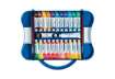Immagine di Tempere GIOTTO Extra 12 ml assortiti scatola da 24 tubetti +2 pennelli F30510000