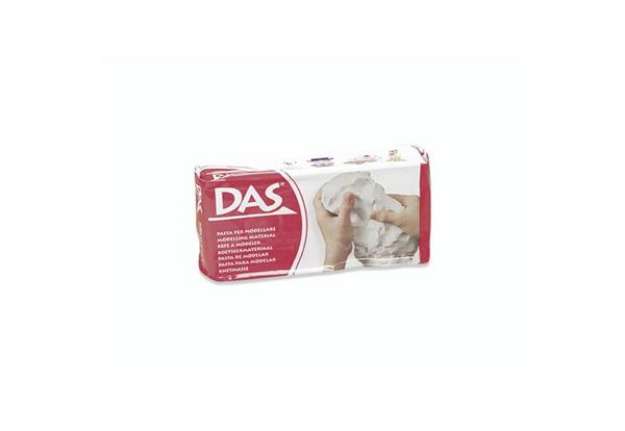 Immagine di Pasta per modellare DAS panetto da 500 g bianco F387000