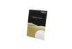 Immagine di Porta-avvisi deflecto® A4 verticale in polistirene con base a L trasparente 47401