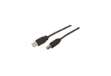 Immagine di Cavo di collegamento Media Range USB 2.0 A/B nero 3 m MRCS103