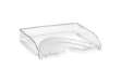 Immagine di Vaschetta portacorrispondenza orizzontale impilabile CEP in polistirolo trasparente - 1135230111