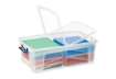 Immagine di Contenitore con doppio coperchio in ppl 50 L Strata riciclabile impilabile trasparente - 2006750110