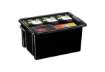 Immagine di Contenitore per archivio documenti impilabile in polipropilene 14,5L Strata nero - 2000440160