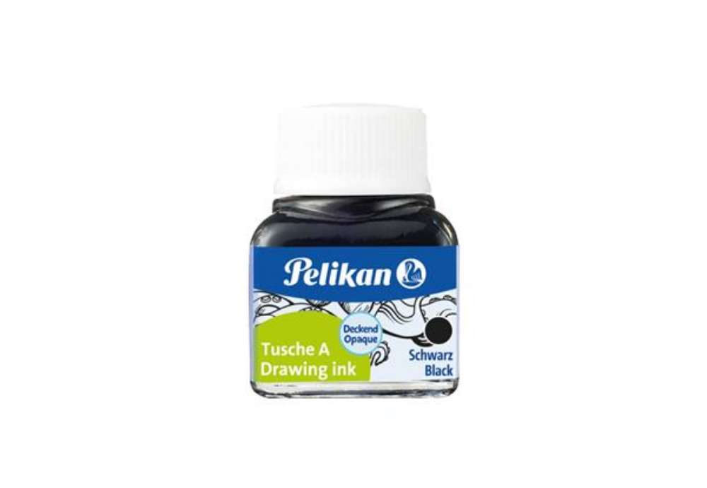 Immagine di Flacone inchiostro di china Pelikan 523- - 17 10 ml nero perla 400142515