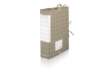 Immagine di Faldoni con lacci rivettati Brefiocart Centro Class Resisto 25x35 cm dorso 15 cm grigio Conf. 10 pz