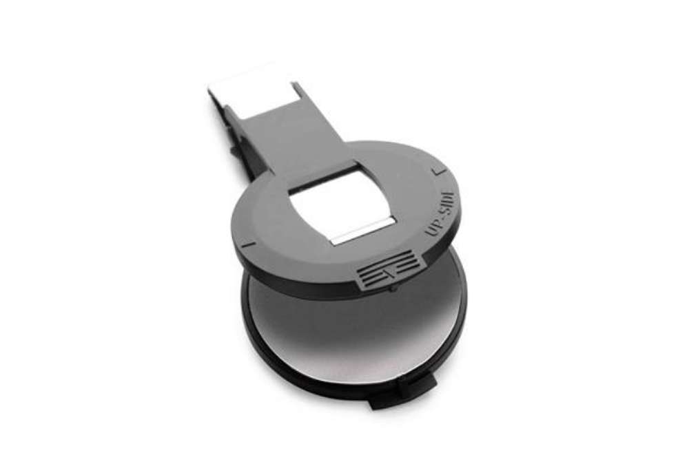 Immagine di Piastra per timbro a secco Ø 41 mm Trodat metallo conf. 5 pezzi - 70103