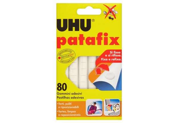 Immagine di Gommini adesivi Uhu Patafix bianco  Conf. 80 pezzi - 64792