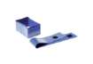 Immagine di Buste a fascia DURABLE per piede pallet plastica blu scuro 145 x 65 mm conf. 50 - 172407