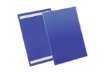 Immagine di Tasche per identificazione Durable con bande adesive blu f.to esterno mm. 233x 313x1,7- inserto A4 v