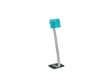 Immagine di Espositore da terra DURABLE CRYSTAL SIGN STAND A4 argento metallizzato - 481823