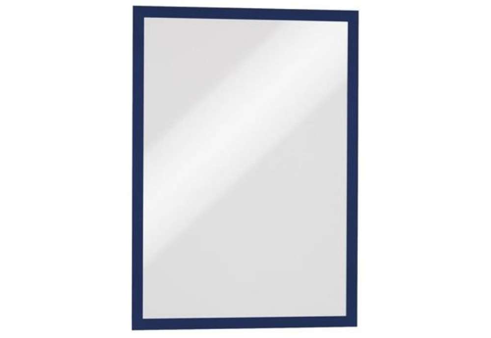 Immagine di Cornici con pannello magnetico DURABLE DURAFRAME® A3 PPL blu scuro 325x445mm conf. 2 - 487307