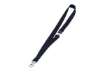 Immagine di Cordoncino per portabadge DURABLE tessuto nero 20mm x 44cm conf. 10 - 813701