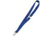 Immagine di Cordoncino per portabadge DURABLE tessuto blu scuro 20mm x 44cm conf. 10 - 813707