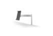Immagine di Porta tablet da tavolo Durable, morsetto e braccio di supporto estensibile argento metallizzato 10x4