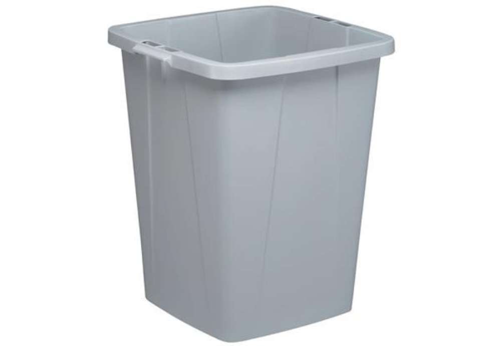 Immagine di Contenitore portarifiuti DURABLE DURABIN 90 L polipropilene grigio 1800474050