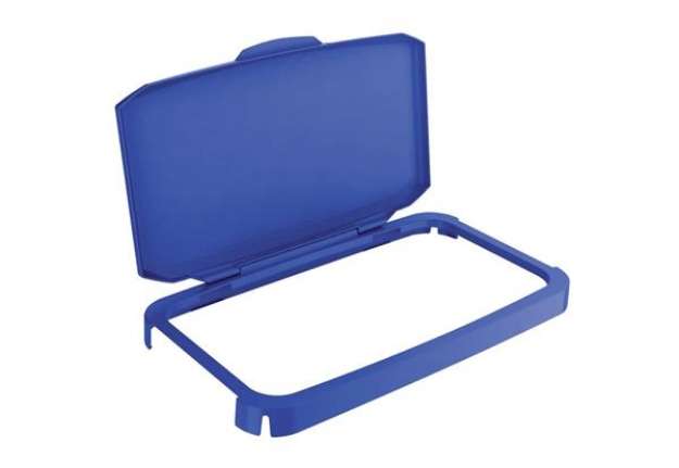 Immagine di Coperchio per bidone portarifiuti DURABLE DURABIN 60 l blu 1800500040