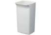 Immagine di Contenitore portarifiuti DURABLE DURABIN SQUARE 40 polietilene bianco 1800798010