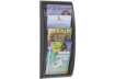 Immagine di Espositore da muro Paperflow Quick Fit A4 componibile 4 tasche alluminio K540615