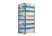 Immagine di Modulo aggiunta scaffalatura Paperflow RANG'ECO regolabile 125x70x200 cm blu - K607171