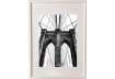Immagine di Cornice Methodo Hooker Crilex da parete A4 bianco K980102