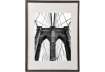 Immagine di Cornice Methodo Hooker Crilex da parete A3 nero K981101