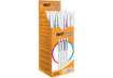 Immagine di Penna a sfera con cappuccio BIC Cristal UP M 1,2 mm assortiti scatola da 20 - 950446