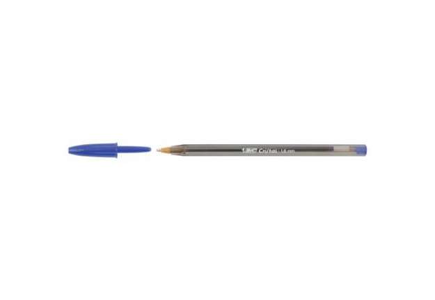 Immagine di Penna a sfera BIC Cristal® Large 1,6 mm blu Conf. 50 pezzi - 880656
