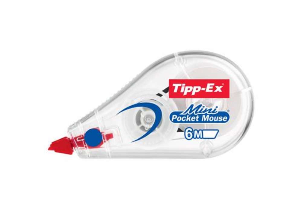 Immagine di Correttore a nastro TIPP-EX Mini Pocket Mouse 5 mm x 6 m assortiti 9325641