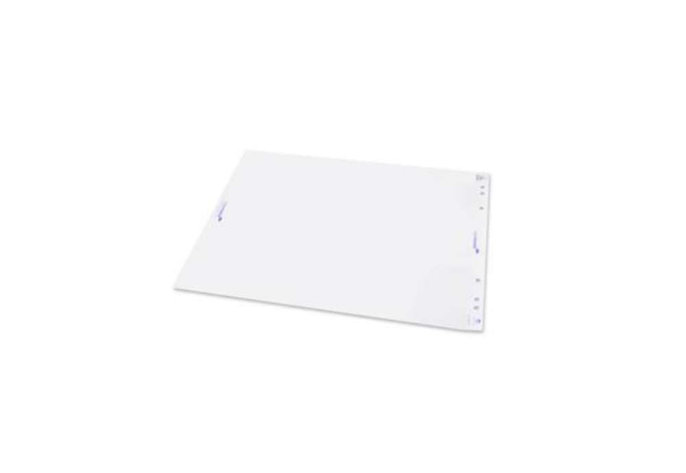 Immagine di Blocco di carta per lavagna Legamaster 20 fogli 65x98 cm bianco liscio conf 5 rotoli - L-1560 00