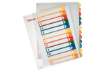 Immagine di Rubrica in PPL Esselte extra numerica 1-12 con indice stampabile a PC A4 maxi - 100214