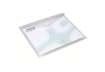 Immagine di Busta trasparente con bottone Rexel Ice A5 trasparente conf. da 5 pezzi - 2101658
